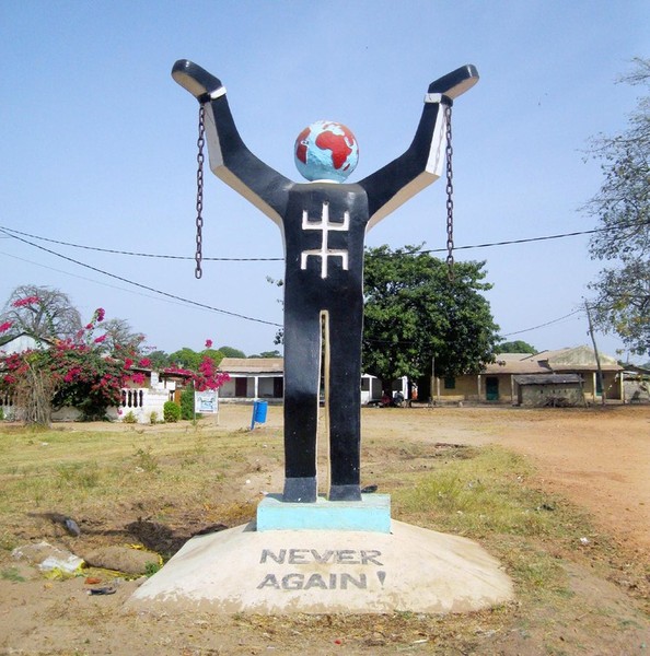 Image result for kunta kinteh island statue